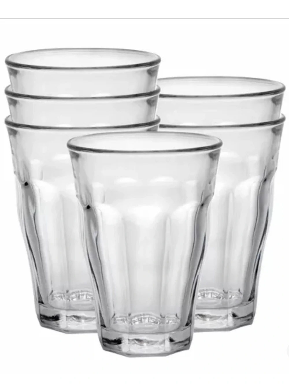 Duralex Picardie Clear Glass Tumbler - Clear (Set of 6) 12.1 oz